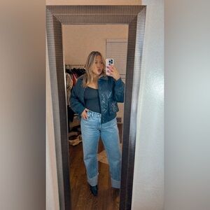 Abercrombie & Fitch Light Blue Straight Leg Jeans